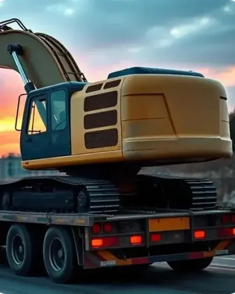 excavator Transport service